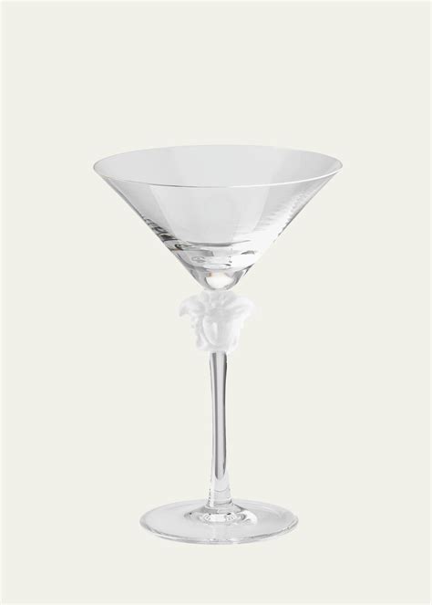 Versace Medusa Lumiere Martini Glass 